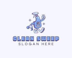 Sanitation Spray Bottle Cleaner logo