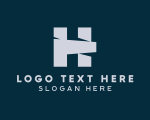 Startup Business Letter H logo