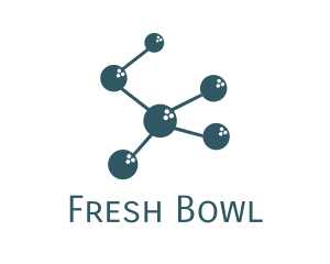 Molecular Bowling Balls logo design