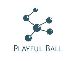 Molecular Bowling Balls logo design