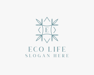 Leaf Floral Garden logo design