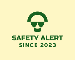 Safety Respirator Mask logo design