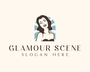 Pinup Woman Model logo