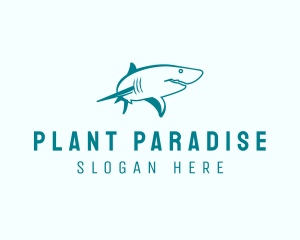 Ocean Shark Wildlife  Logo