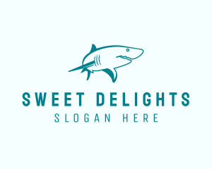 Ocean Shark Wildlife  Logo