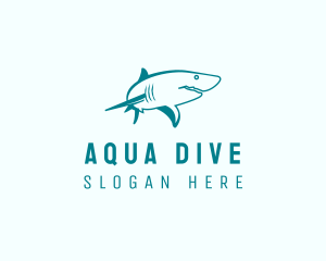 Ocean Shark Wildlife  logo design