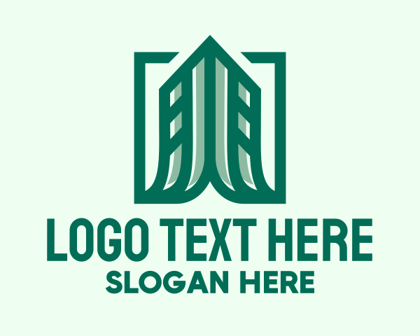 Vertical logo example 4