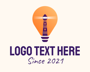 Lighthouse Light Bulb  logo
