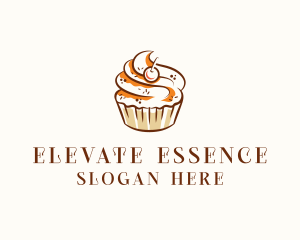 Cupcake Bakery Dessert Logo