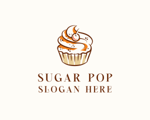 Cupcake Bakery Dessert logo design