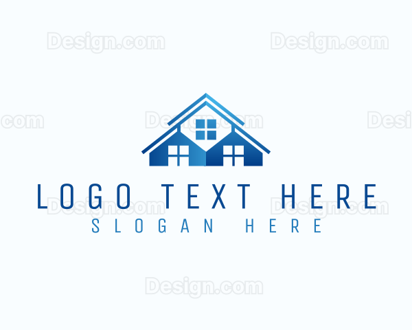 House Roof Window Logo
