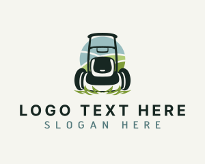 Landscaping Lawn Mower logo