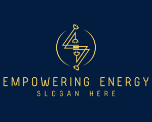 Electric Flash Charging Plug logo design