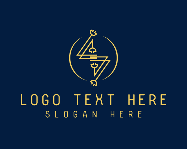 Electric Flash Charging Plug logo