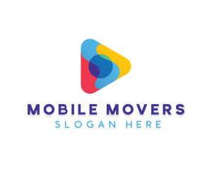 Mobile Player App logo design