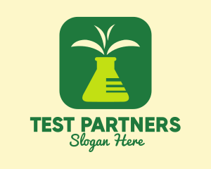 Test Tube Leaf Application logo