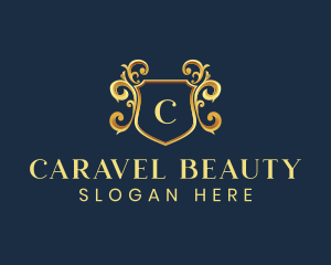  Luxury Crest Shield logo design