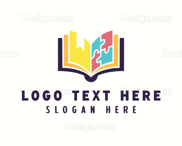 Educational Puzzle Book Logo