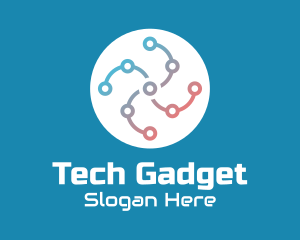 Gadget Circuit Tech  logo design