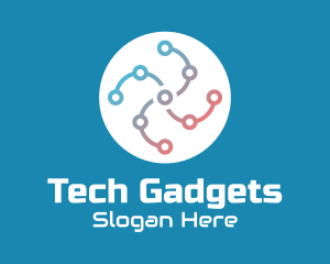 Gadget Circuit Tech  logo design