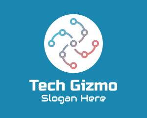 Gadget Circuit Tech  logo design