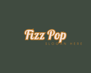 Retro Cursive Business logo design