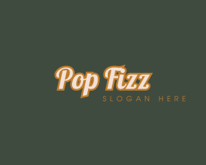 Retro Cursive Business logo design