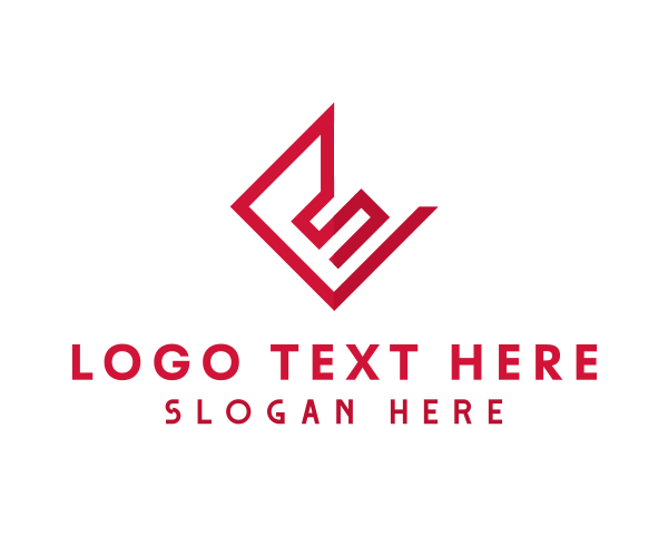Angle logo example 4