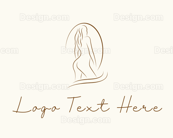 Nude Woman Model Logo