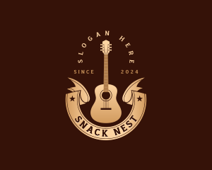 Guitar Music Studio logo design