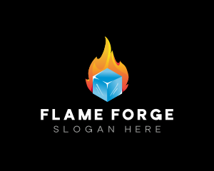 Thermal Ice Fire logo design