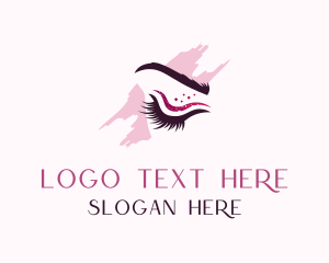 Eyelashes Beauty Makeup logo