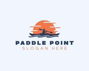 Kayak Water Sports League logo design