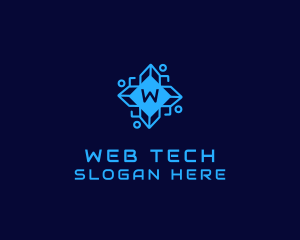 Digital Tech Circuit logo design