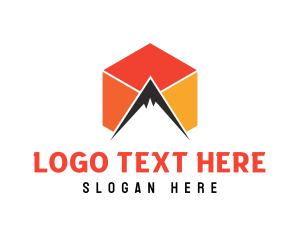 Mountain Peak Cube logo