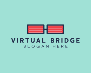 Red Digital Lens Glasses logo
