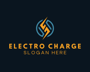 Lightning Bolt Voltage logo design