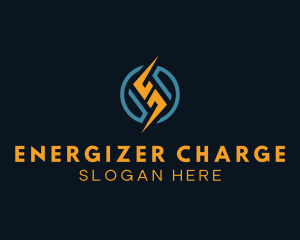 Lightning Bolt Voltage logo design