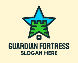 Star Castle Fortress logo design