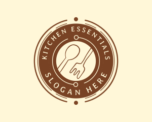 Kitchen Cuisine Utensils logo
