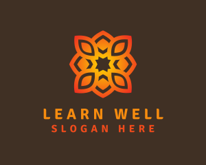 Floral Wellness Mandala  logo design