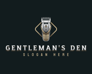 Gentleman Razor Barbershop logo design