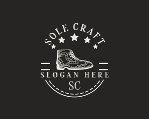 Formal Vintage Shoe logo design