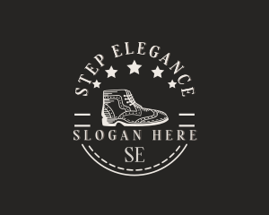 Formal Vintage Shoe logo design