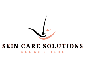 Beauty Skin Follicle logo design