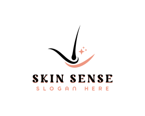 Beauty Skin Follicle logo design