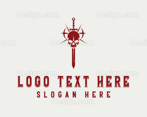 Sword Skull Weaponry Logo