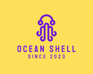 Octopus Ocean Aquarium logo design