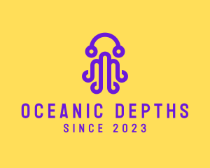 Octopus Ocean Aquarium logo design