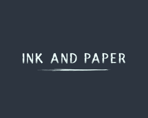 Handwriting Chalk Brush logo